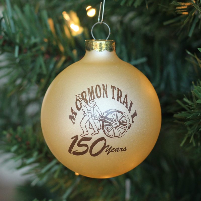 The Mormon Trail 1840's Christmas Bulb